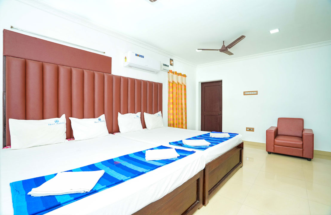 Hotel Ambika,Best Rameswaram Hotels, Hotels near Rameswaram Temple